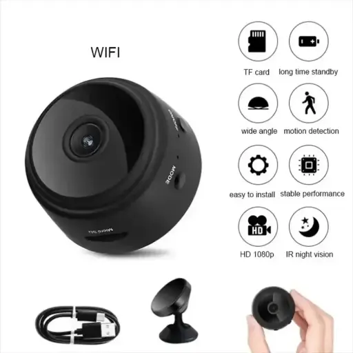 A9 Mini Camera (Black, In Stock)